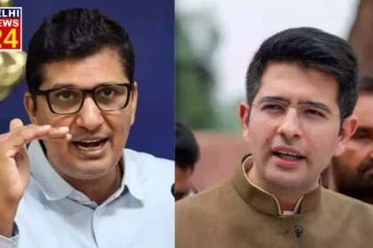 AAP leader Saurabh Bhardwaj told the reason for Raghav Chadha's disappearance from the elections