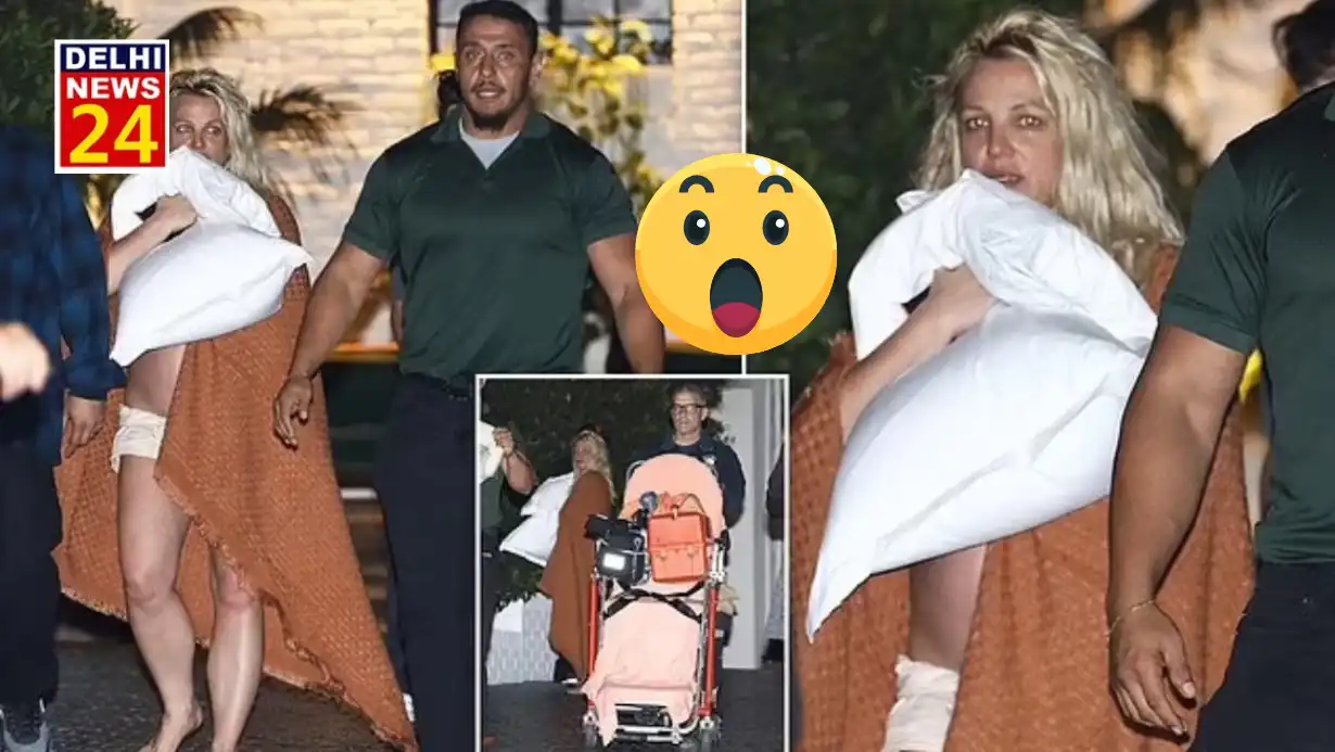 Britney Spears came out of the hotel topless after 'quarrel' with boyfriend