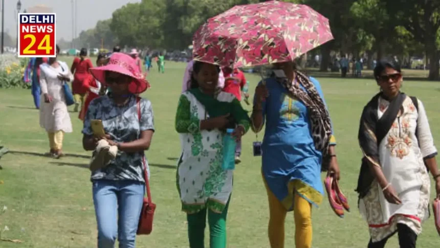 Delhi Weather Weather's Hue May Shift, Stormy Winds Blowing Since Morning