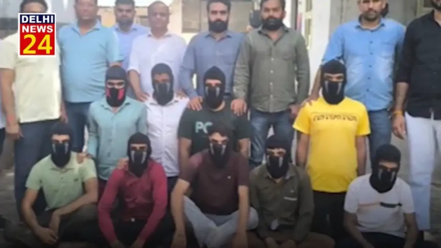 Delhi's special team caught 10 criminals of Goldie Brar-Lawrence Bishnoi gang.