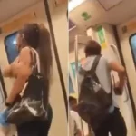 Fight between couple in Delhi Metro; slap each other
