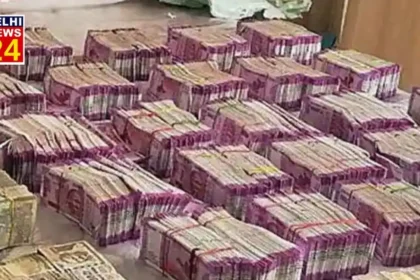 Police recovered more than Rs 2 crore from a BMW car in South East Delhi.