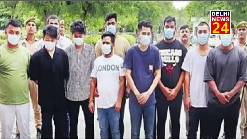 Call center duping Americans in Noida, 73 people including 33 women arrested