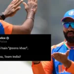 Delhi Police's tweet viral before the final match of IND Vs SA