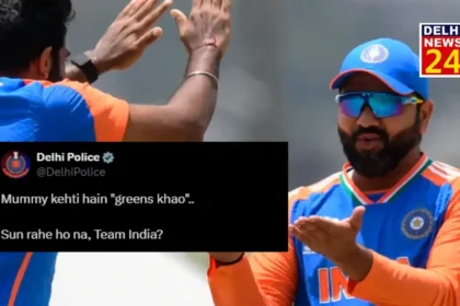 Delhi Police's tweet viral before the final match of IND Vs SA