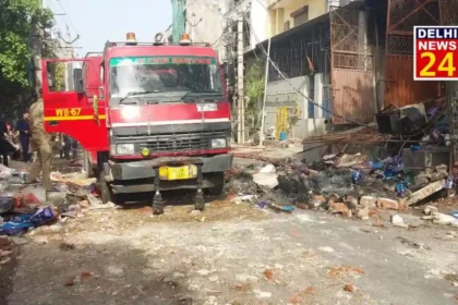 Three people died in the fire at Narela factory, six workers were burnt